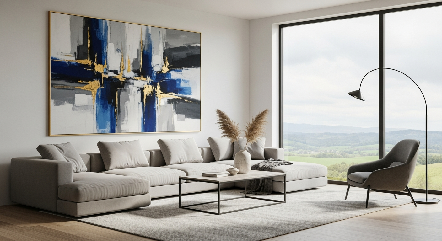 doğal koku giderici A modern living room with fresh air flow, natural plants, and subtle scent diffusers creating a calming atmosphere