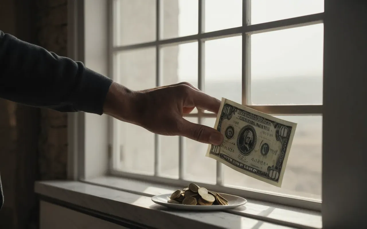 ev temizliği Close-up of a hand opening a window in a modern living room, soft morning light streaming in, dust motes visible in the air, clean minimalist interior, photorealistic